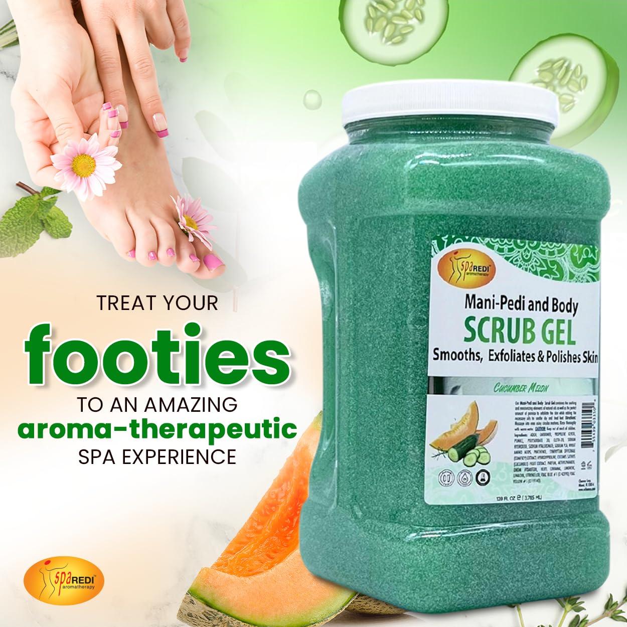 Gel Exfoliante de Pómez SPA REDI 3.63 L - Melón de Pepino