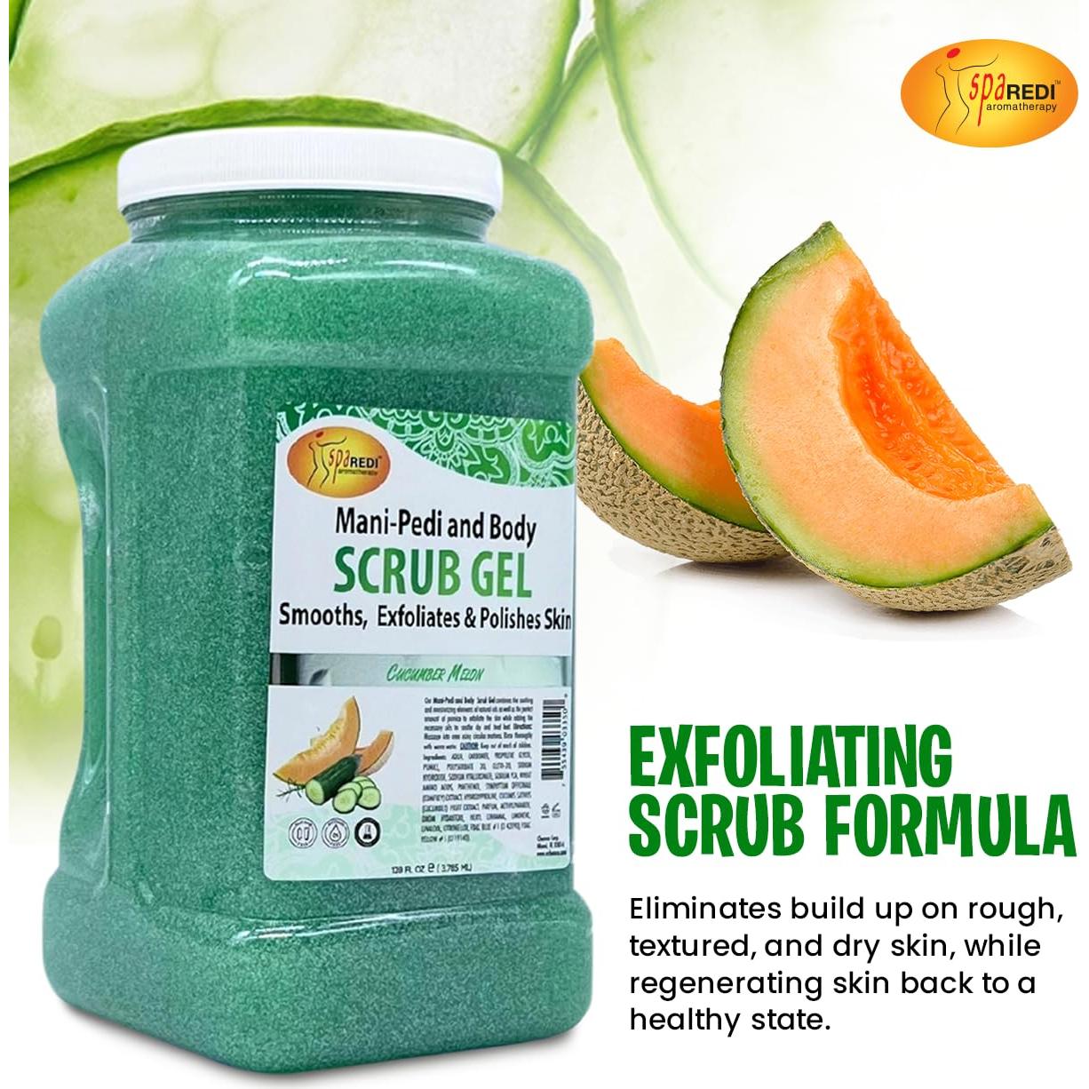 Gel Exfoliante de Pómez SPA REDI 3.63 L - Melón de Pepino