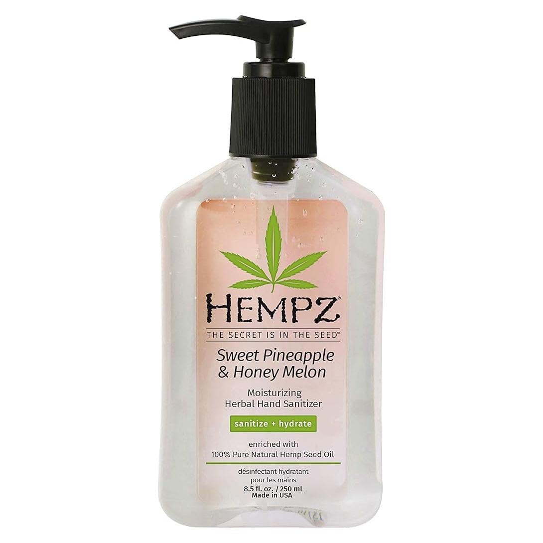 Gel Antibacterial Hempz 250 ml Piña Dulce y Melón de Miel