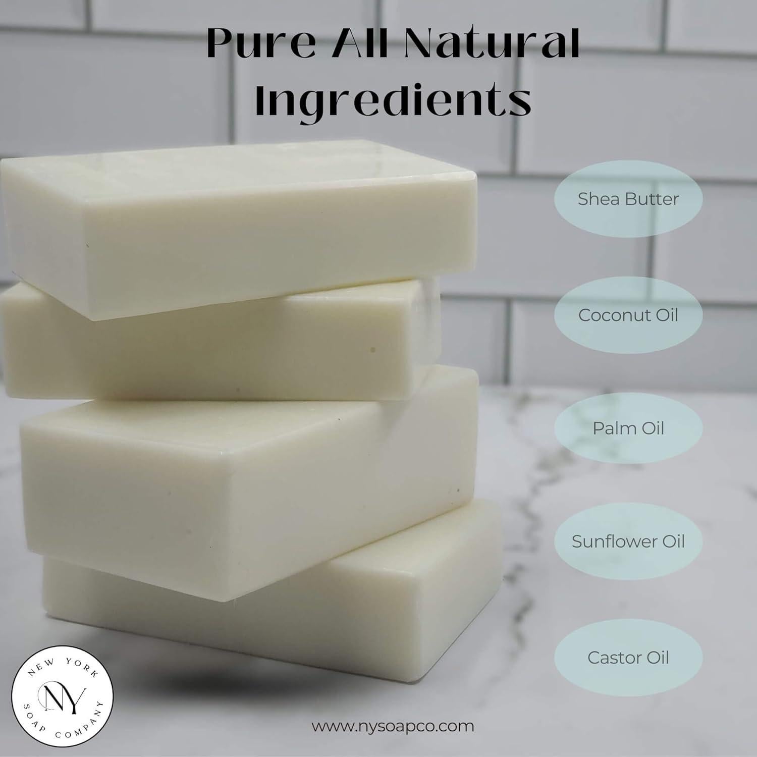 Jabón de Barra Natural Unisex New York Soap 142g Hidratante