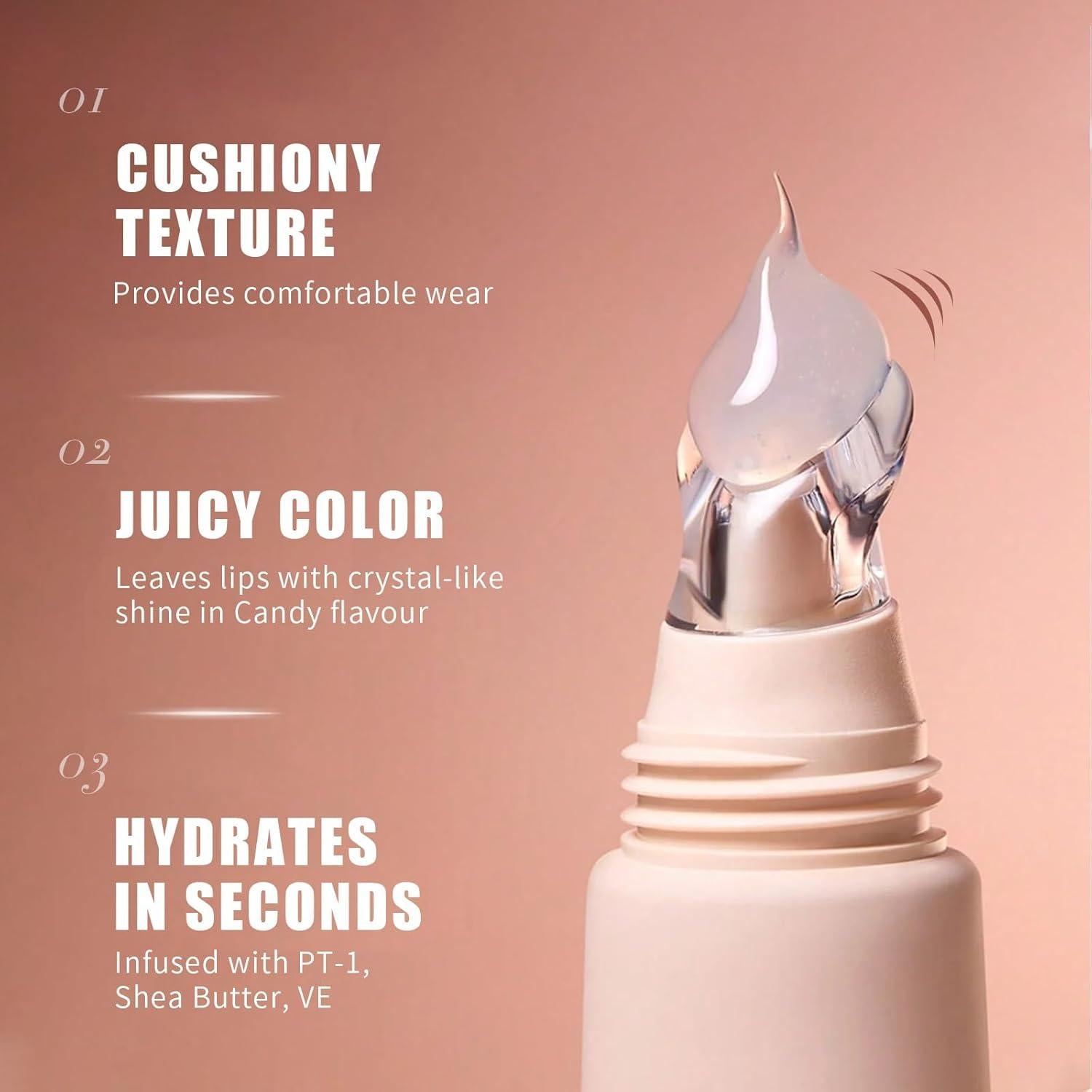 Bálsamo Labial Tinteado MESUROSE 3-en-1 Hidratante 30g