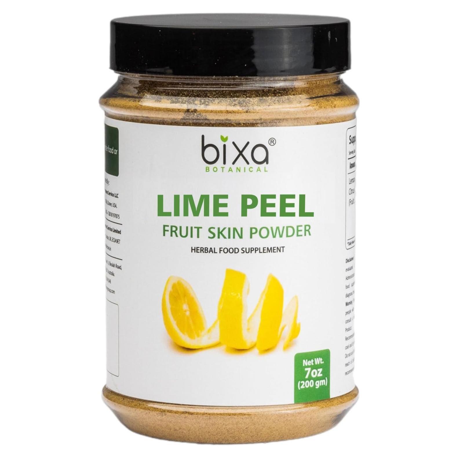 Polvo de Cáscara de Lima Bixa Botanical 200g - Cuidado Natural Piel