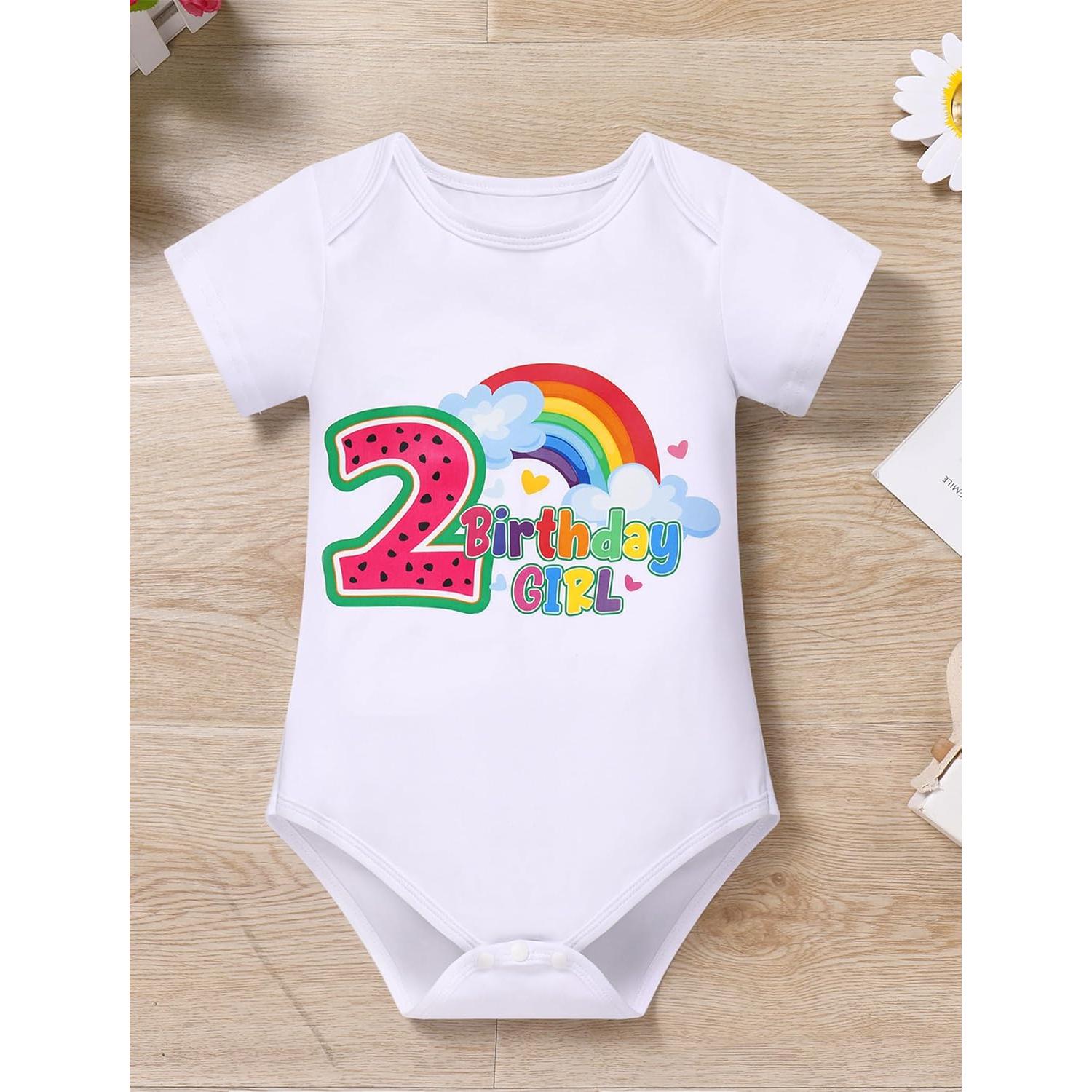 Conjunto de Cumpleaños Coco-melon 1-5 años Niña Bebé 3PCS