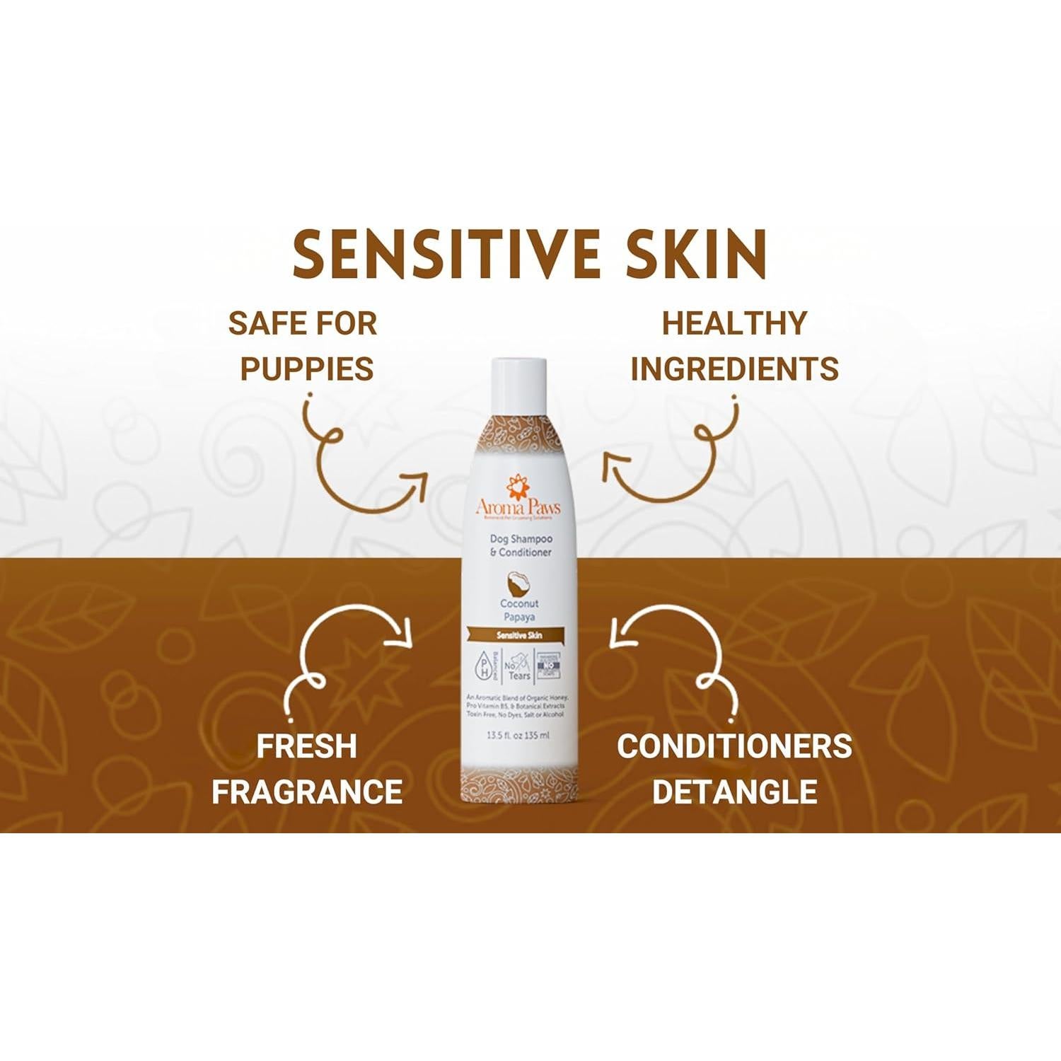 Champú y Acondicionador para Perros Aroma Paws 382.7 g