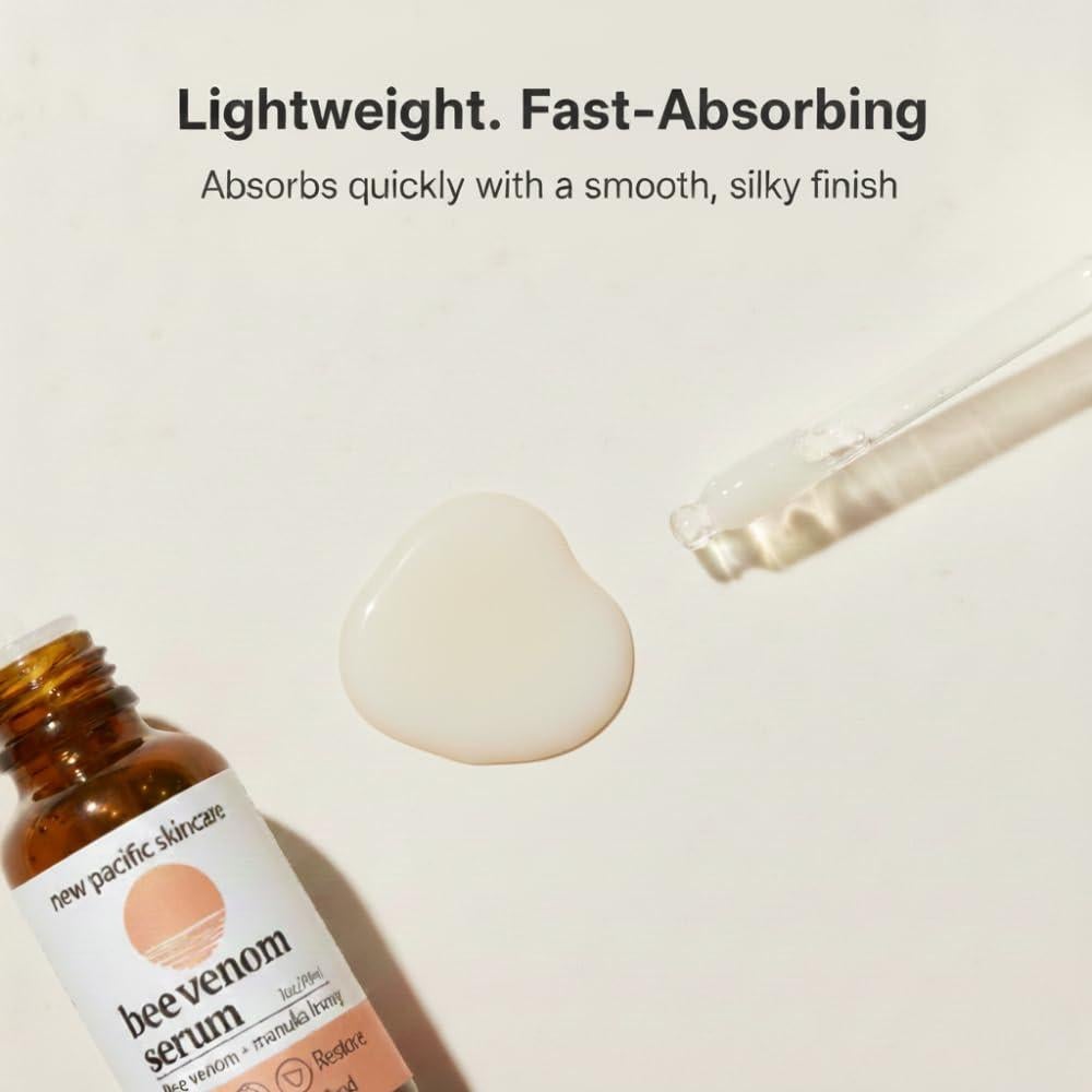 Suero Facial Anti-Envejecimiento New Pacific 30ml - Miel de Manuka y Veneno de Abeja