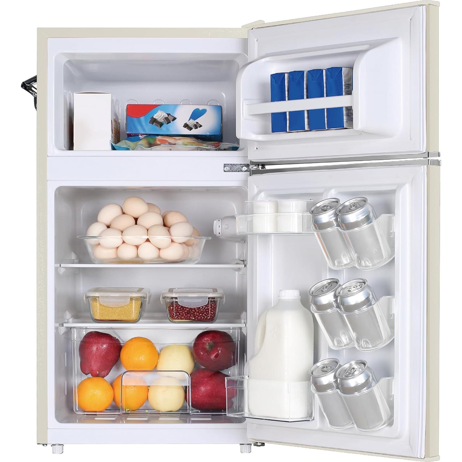 Frigidaire EFR840 Mini Nevera Retro 3.2 Pies Cúbicos Crema