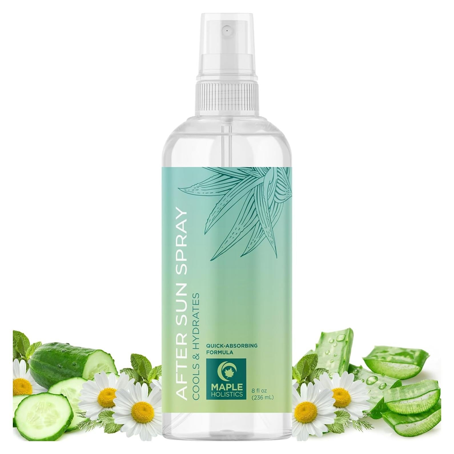 Spray Calmante Aloe Vera Maple Holistics 236 ml Hidratante