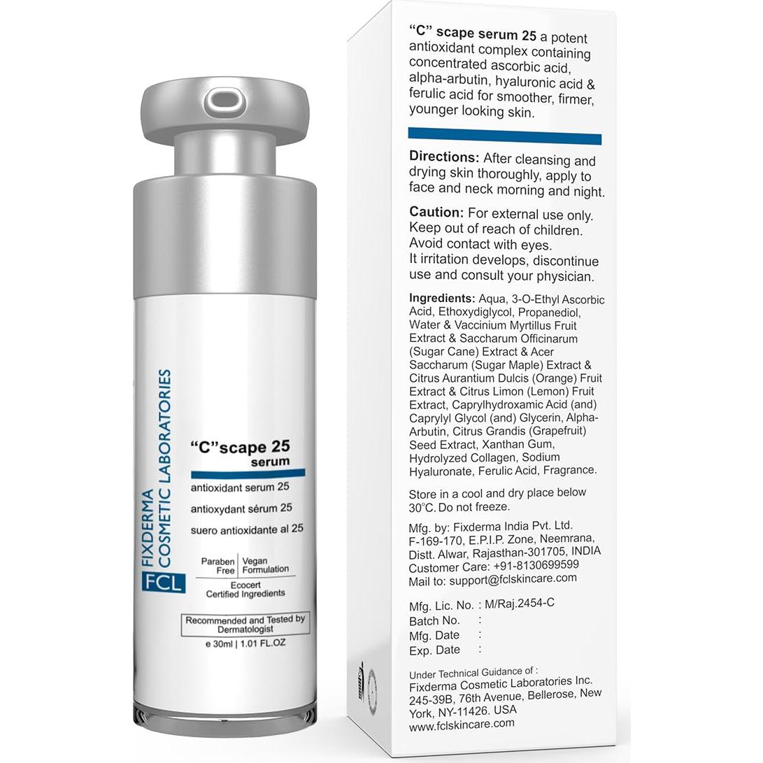 Suero de Vitamina C FCL C Scape 25 - 30 ml Antienvejecimiento