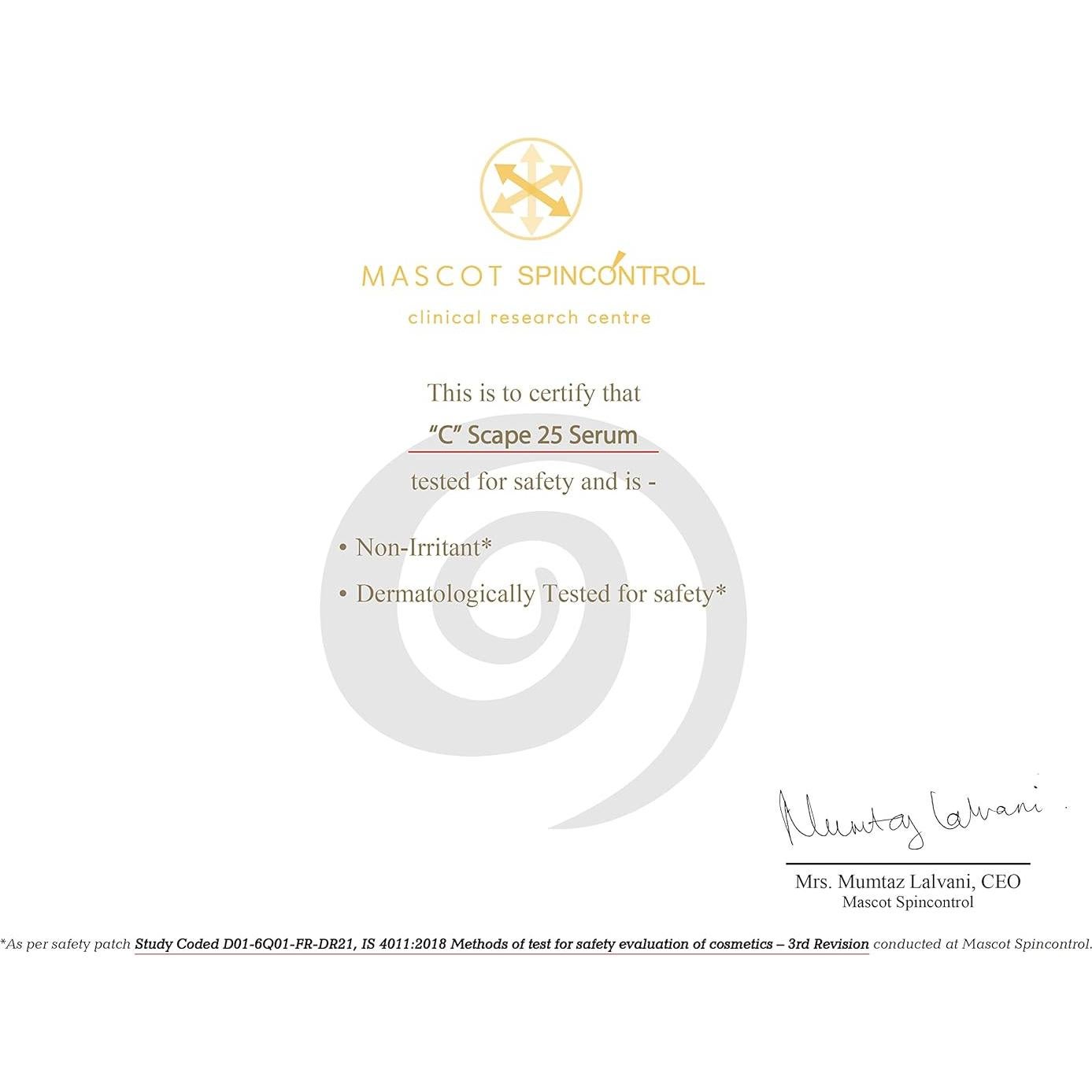 Suero de Vitamina C FCL C Scape 25 - 30 ml Antienvejecimiento