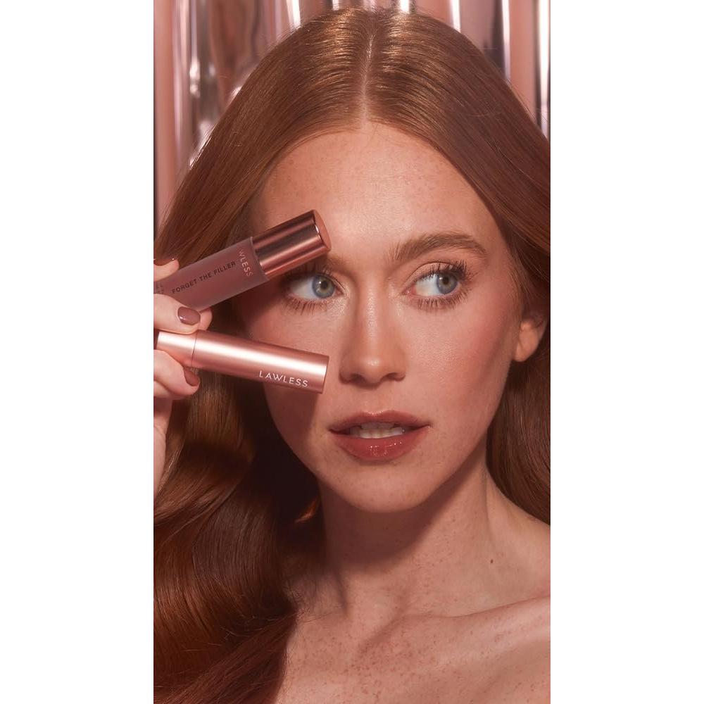 Set de Labios Gemelos LAWLESS - Brillo y Bálsamo Rojo