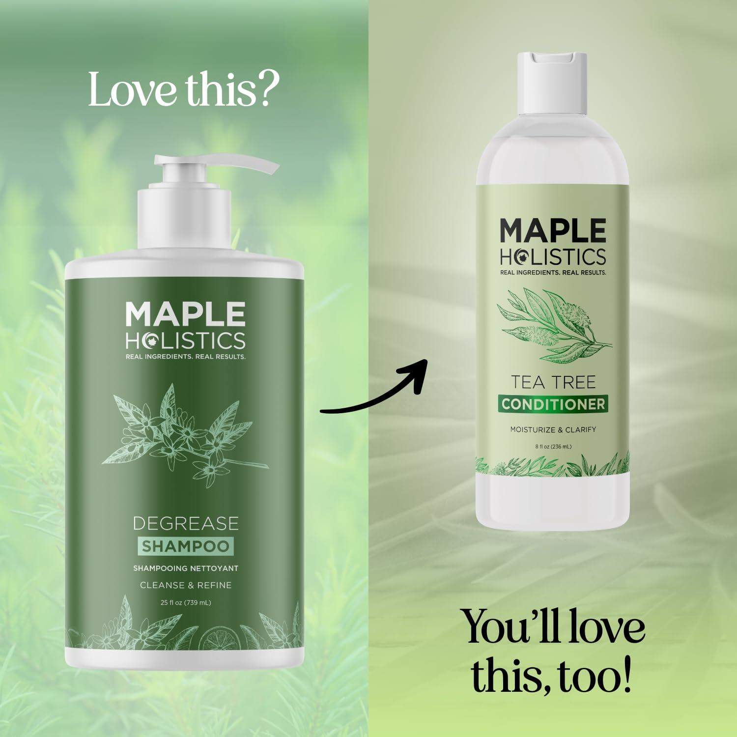 Champú Aclarador Maple Holistics 739 ml - Cabello Graso Vegano