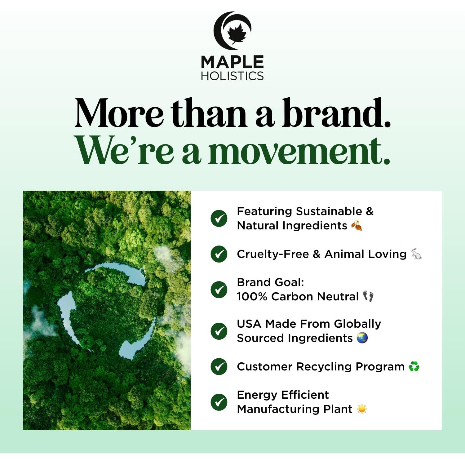 Champú Aclarador Maple Holistics 739 ml - Cabello Graso Vegano