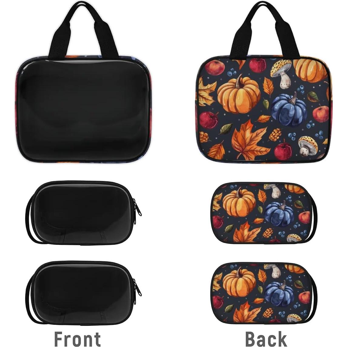 Juego de 3 Bolsas de Maquillaje de Viaje Gublec - Transparente