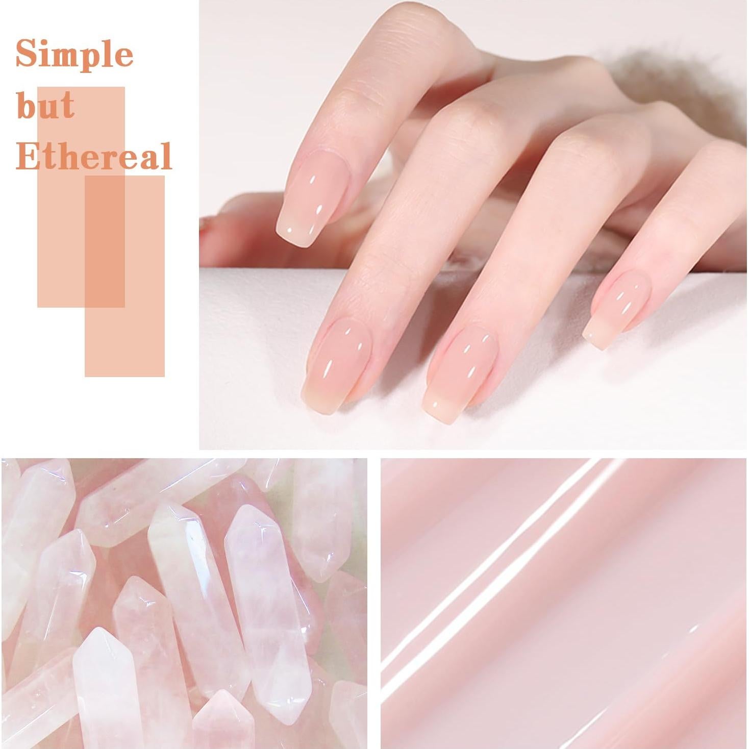 Kit de Esmalte de Uñas Gel SHOYUM 10 Colores 7ml Brillante