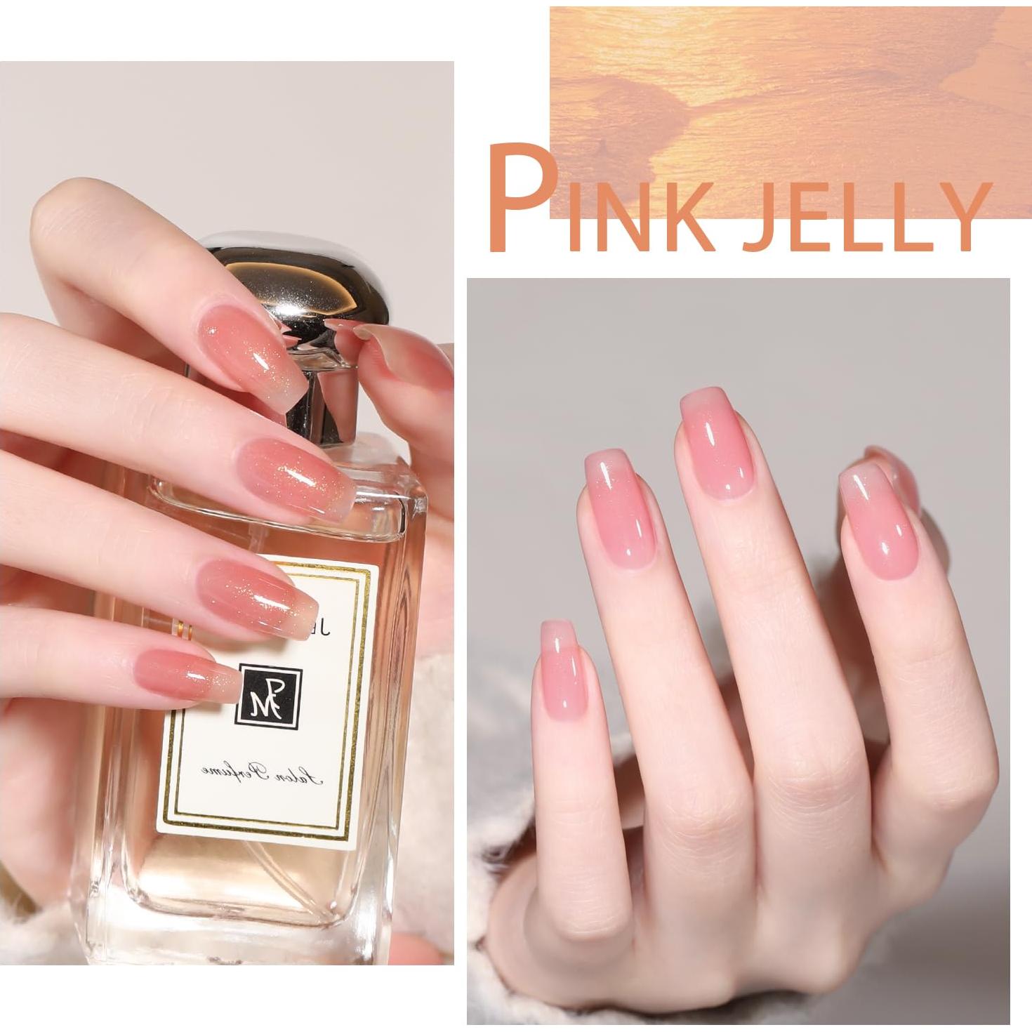 Kit de Esmalte de Uñas Gel SHOYUM 10 Colores 7ml Brillante