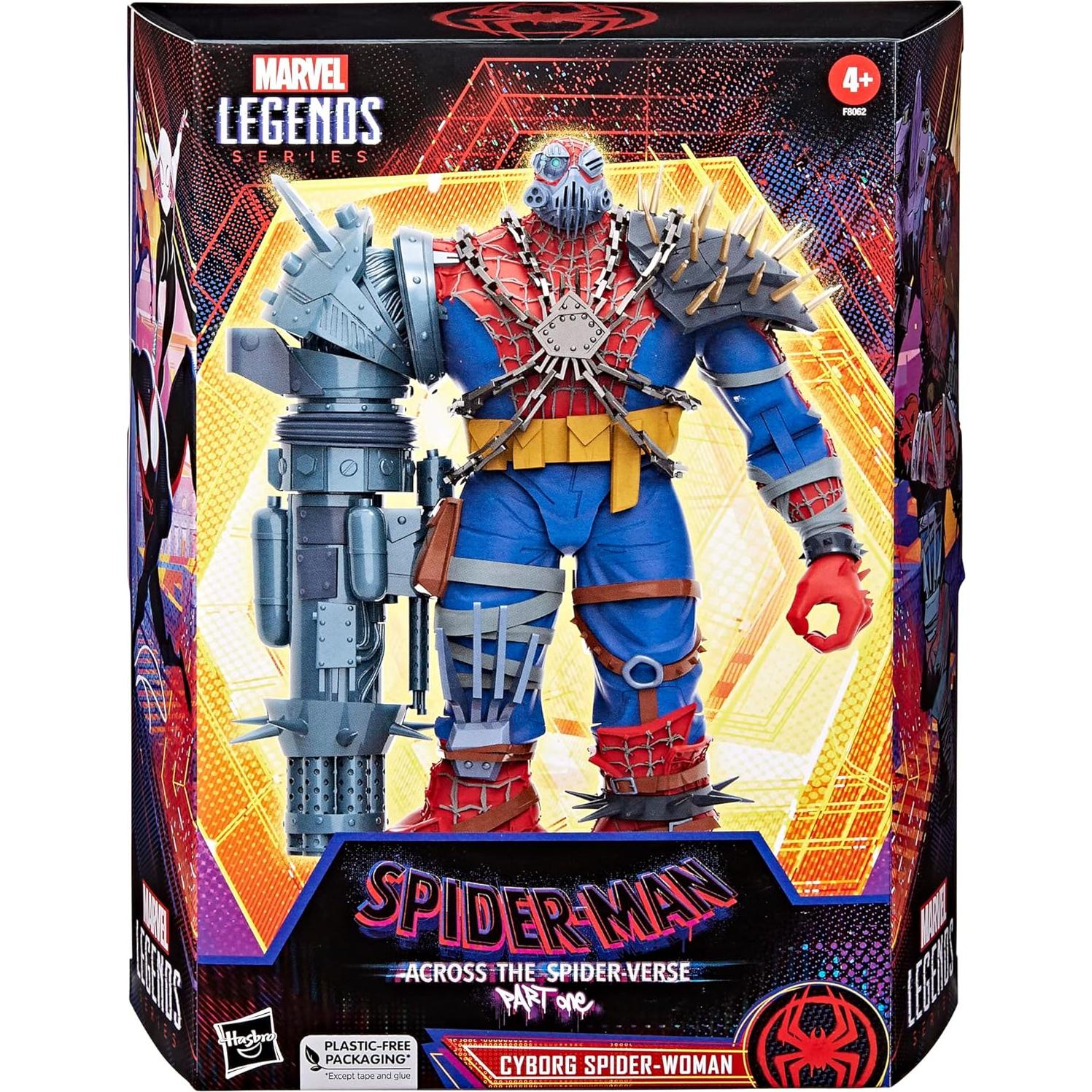 Figura de Acción Spider-Woman Cibernética Hasbro 15 cm