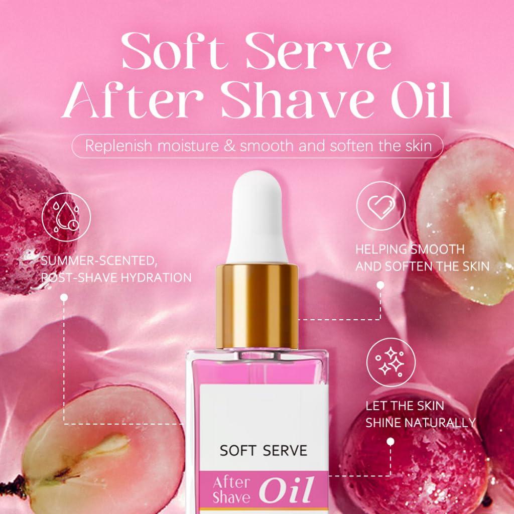 Aceite After Shave Genérico Fresa y Vainilla 30 ml Hidratante