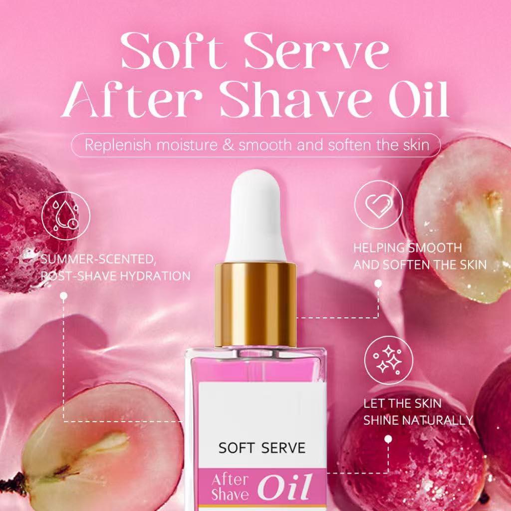 Aceite After Shave Fresa y Vainilla 30 ml - Hidrata y Suaviza