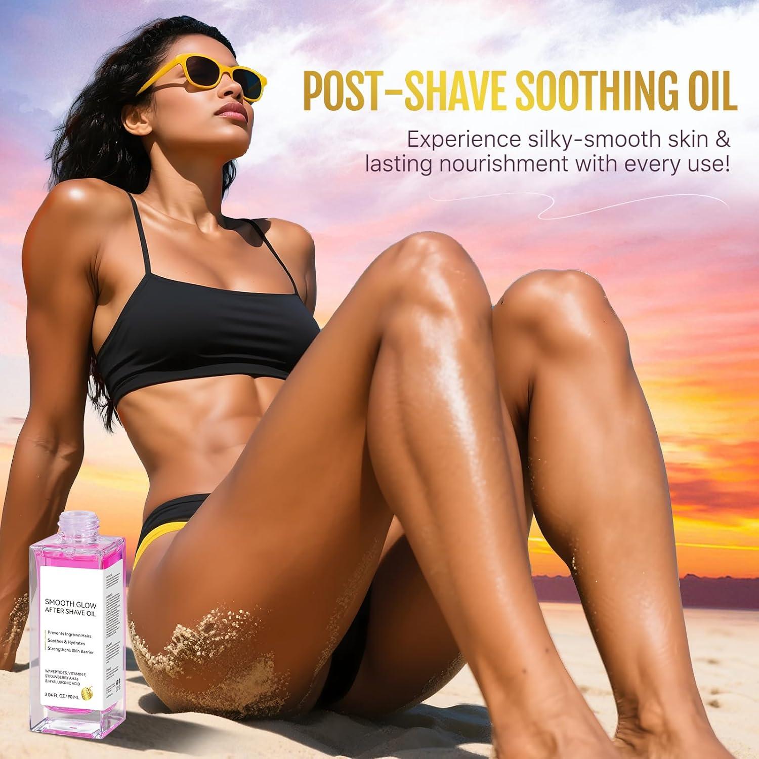 Aceite After Shave Suave Fresa Vainilla 90ml - Hidratante