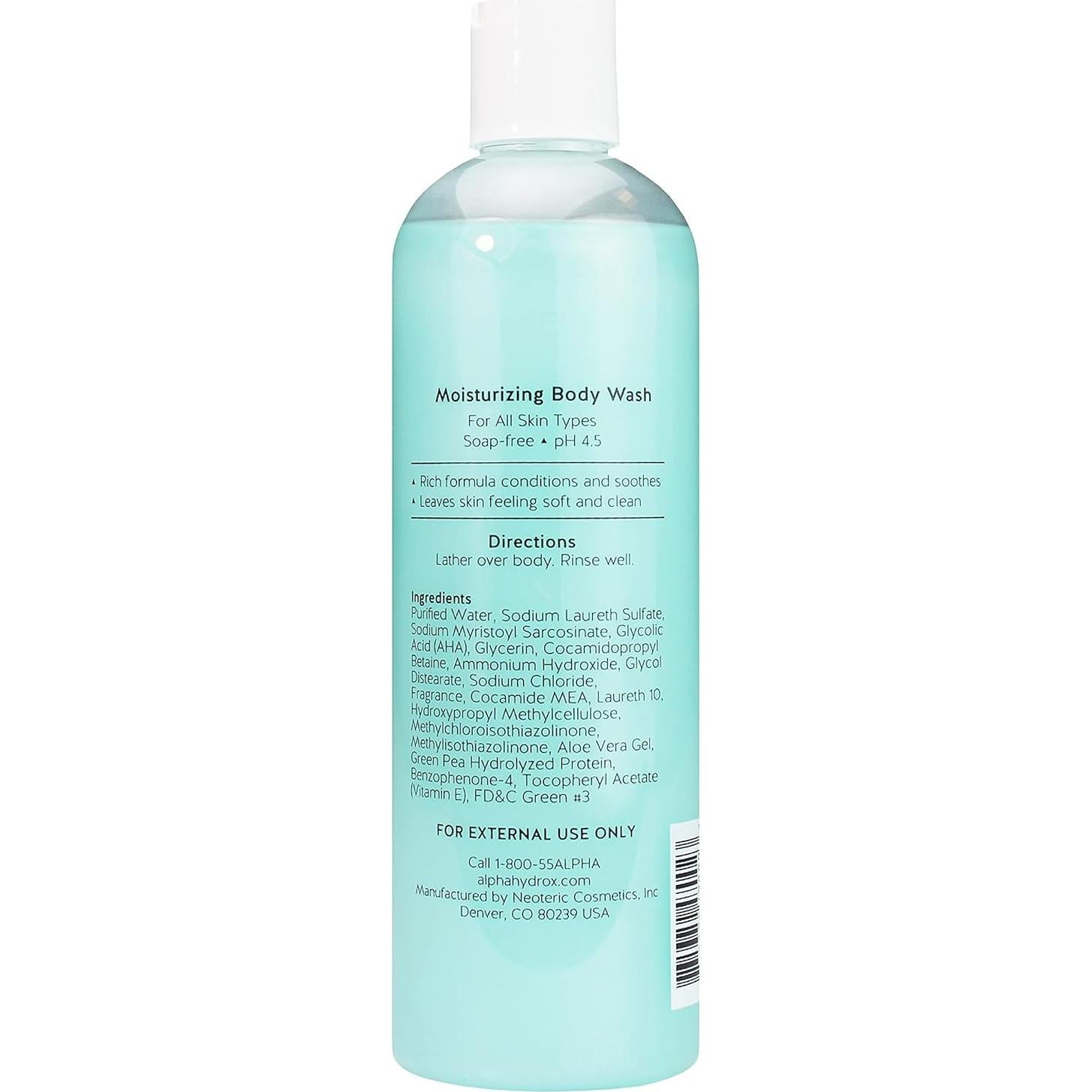 Gel de Ducha Hidratante Alpha Skin Care 340 g AHA Vitamina E