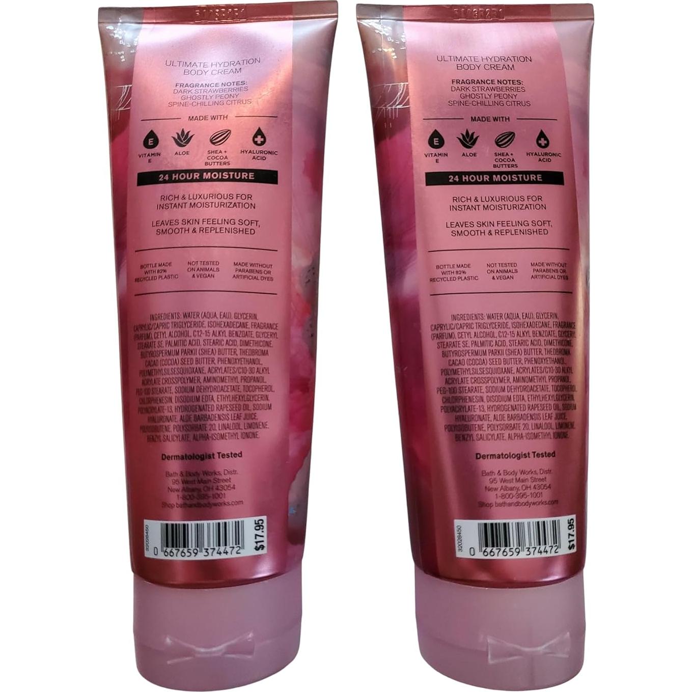 Crema Corporal Hidratante Bath & Body Works 2 x 226g