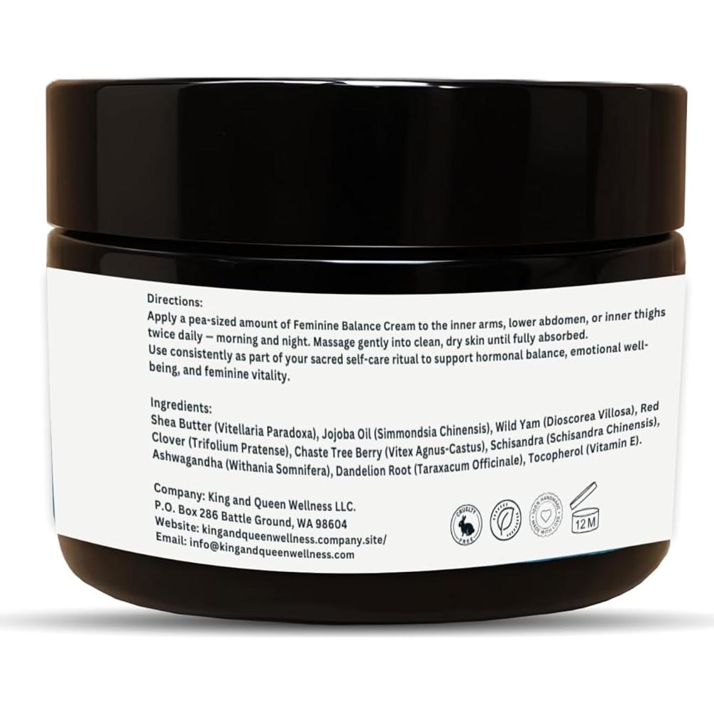 Crema Equilibrio Hormonal 60 ml - King & Queen Wellness