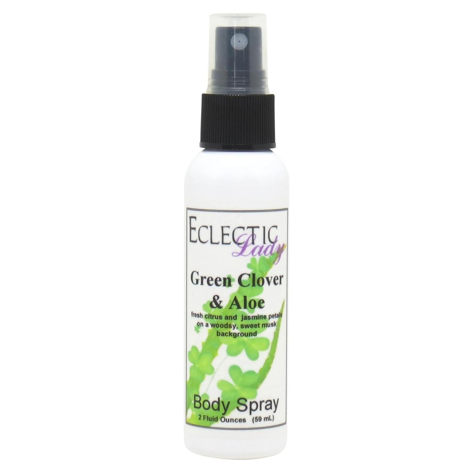 Spray Corporal Eclectic Lady Trébol Verde y Aloe 113g