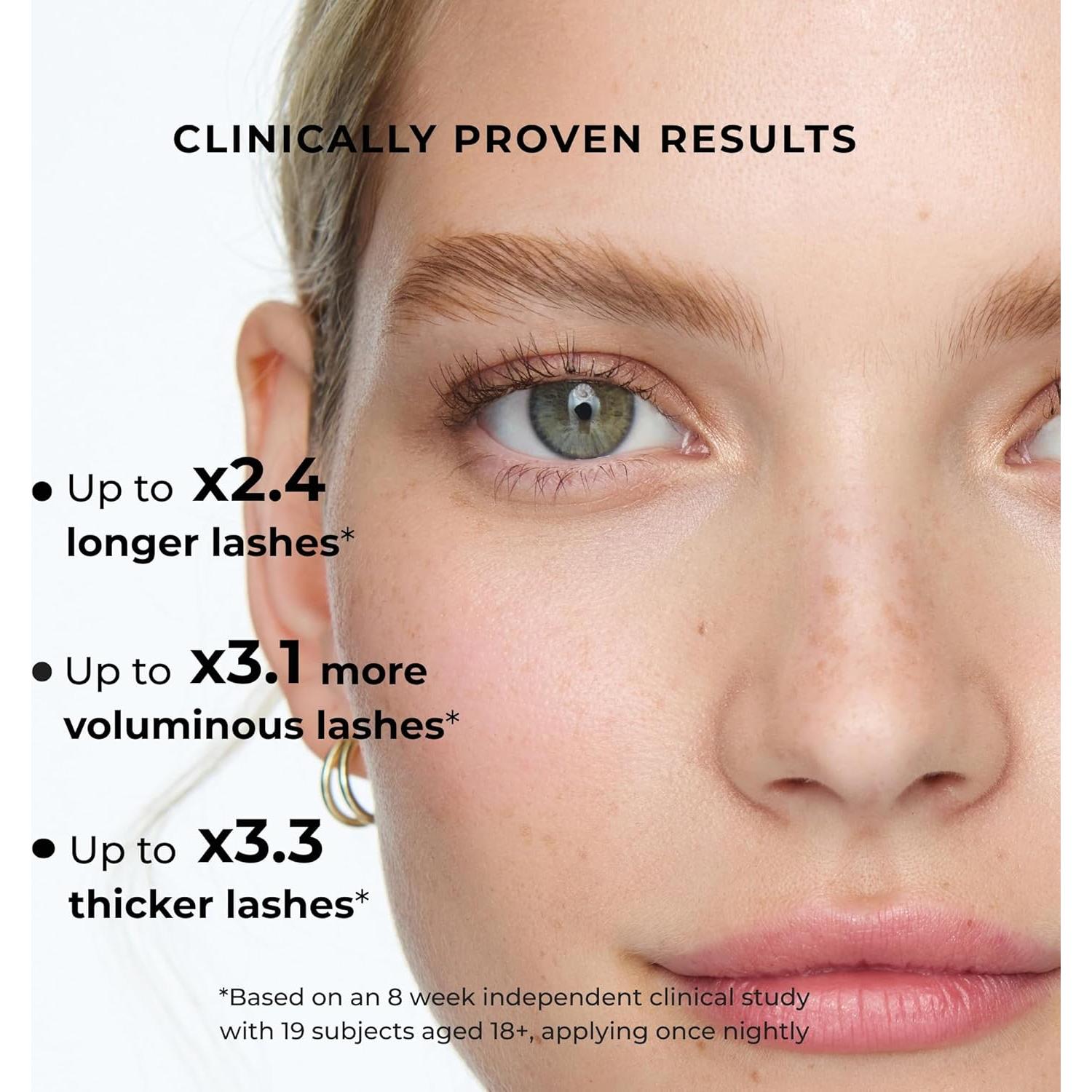 Sérum Acelerador de Crecimiento Wunderbrow 2-en-1 para Cejas y Pestañas