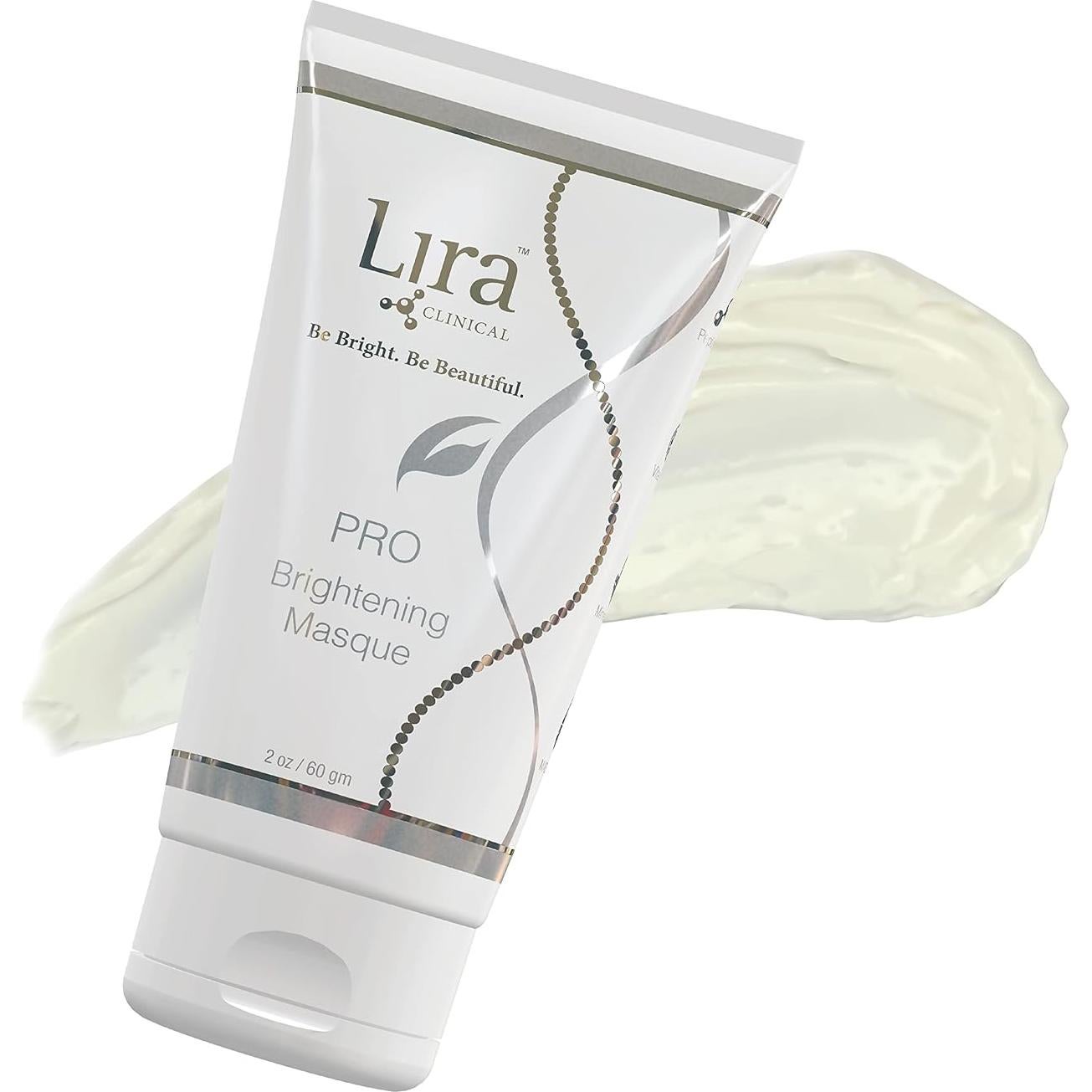 Mascarilla Iluminadora Lira Clinical 59 ml - Hidratante con Vitamina C y Ácido Hialurónico