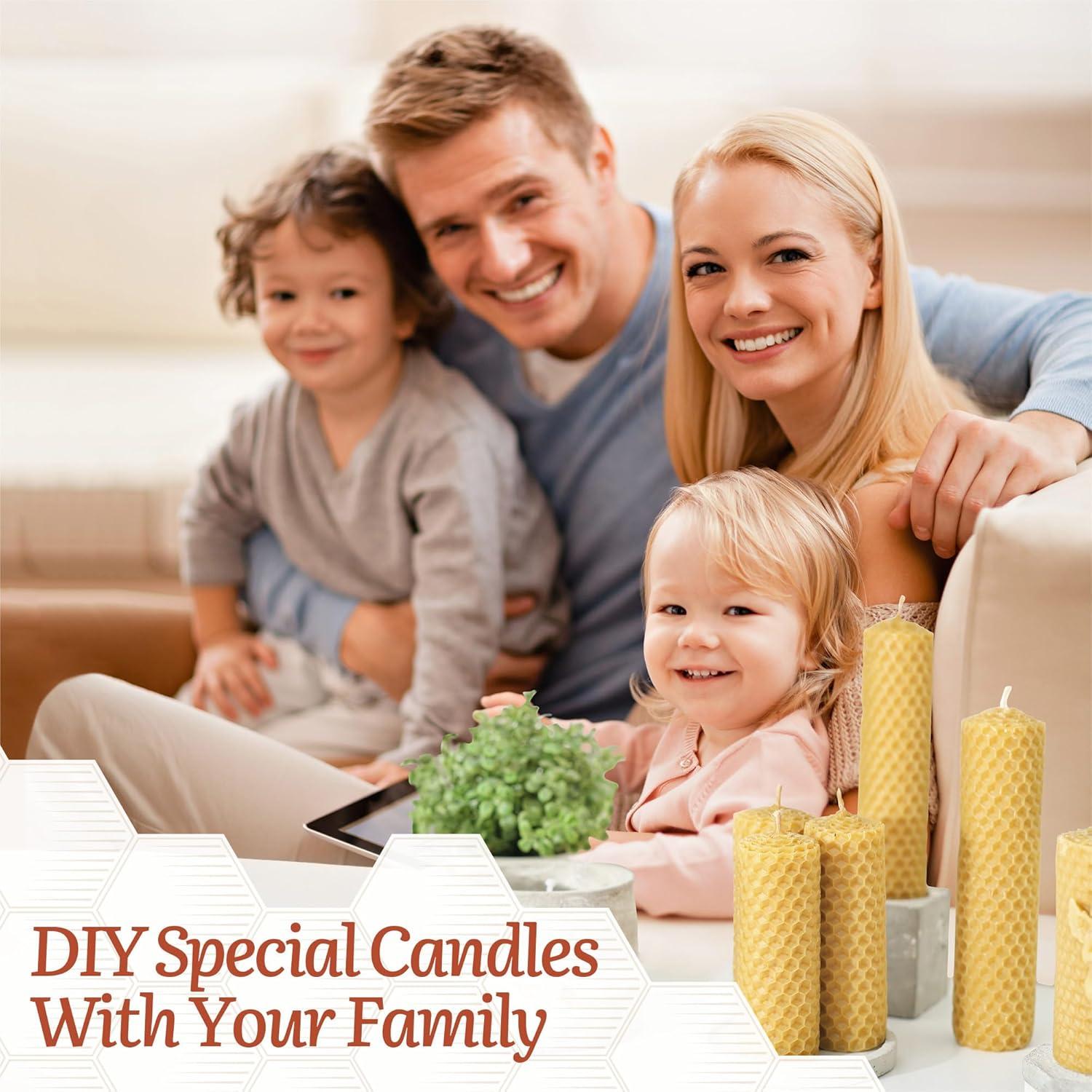 Pellets de Cera de Abeja Natural MicCai 2.27kg Amarilla