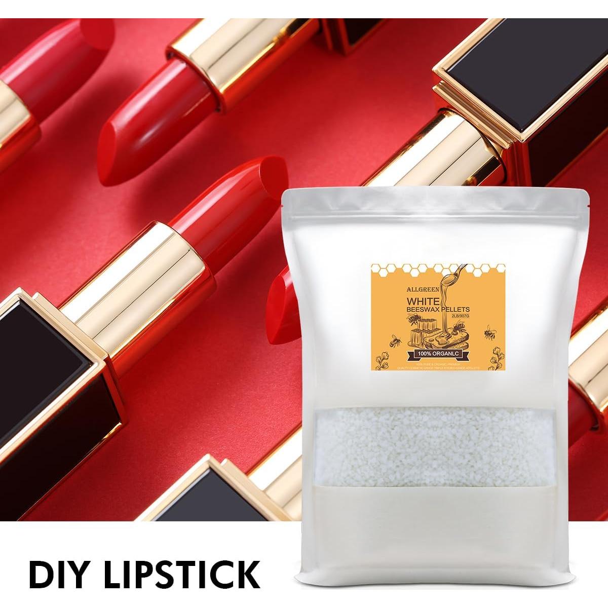 Pellets de Cera de Abeja Orgánica 0.91 kg Jeximing DIY