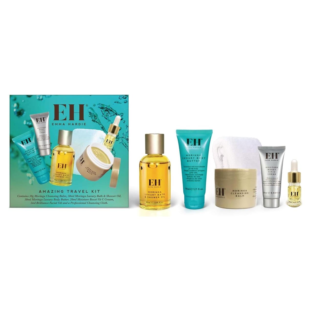 Set de Viaje de Cuidado de Piel Emma Hardie 5 Piezas 450g