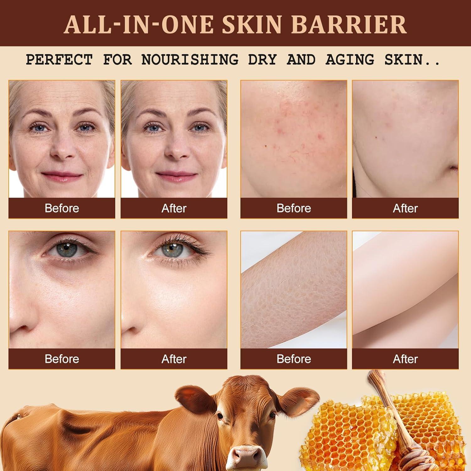 Bálsamo Hidratante Facial HUALIJIA 119g Grasa de Res Orgánica