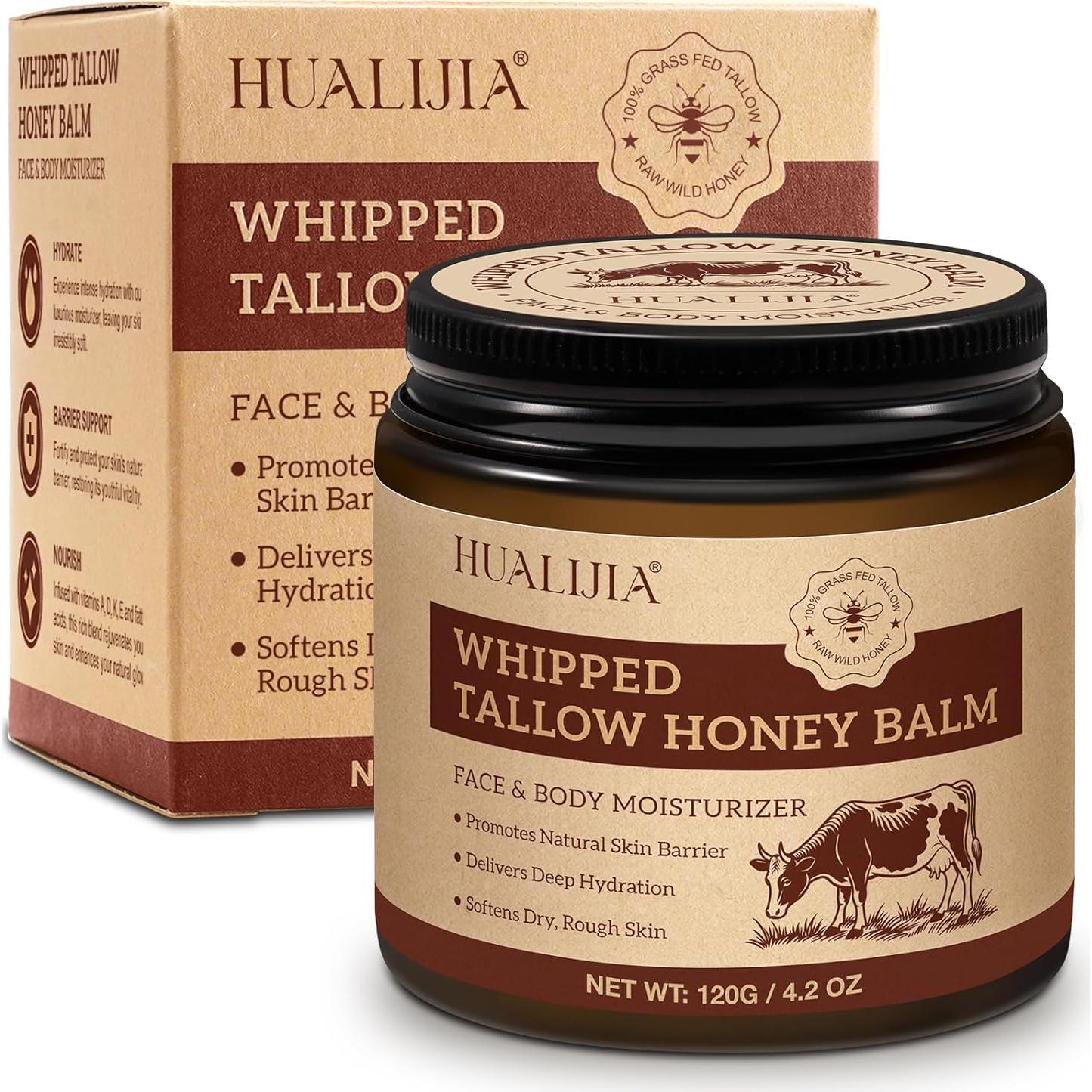 Bálsamo Hidratante Facial HUALIJIA 119g Grasa de Res Orgánica