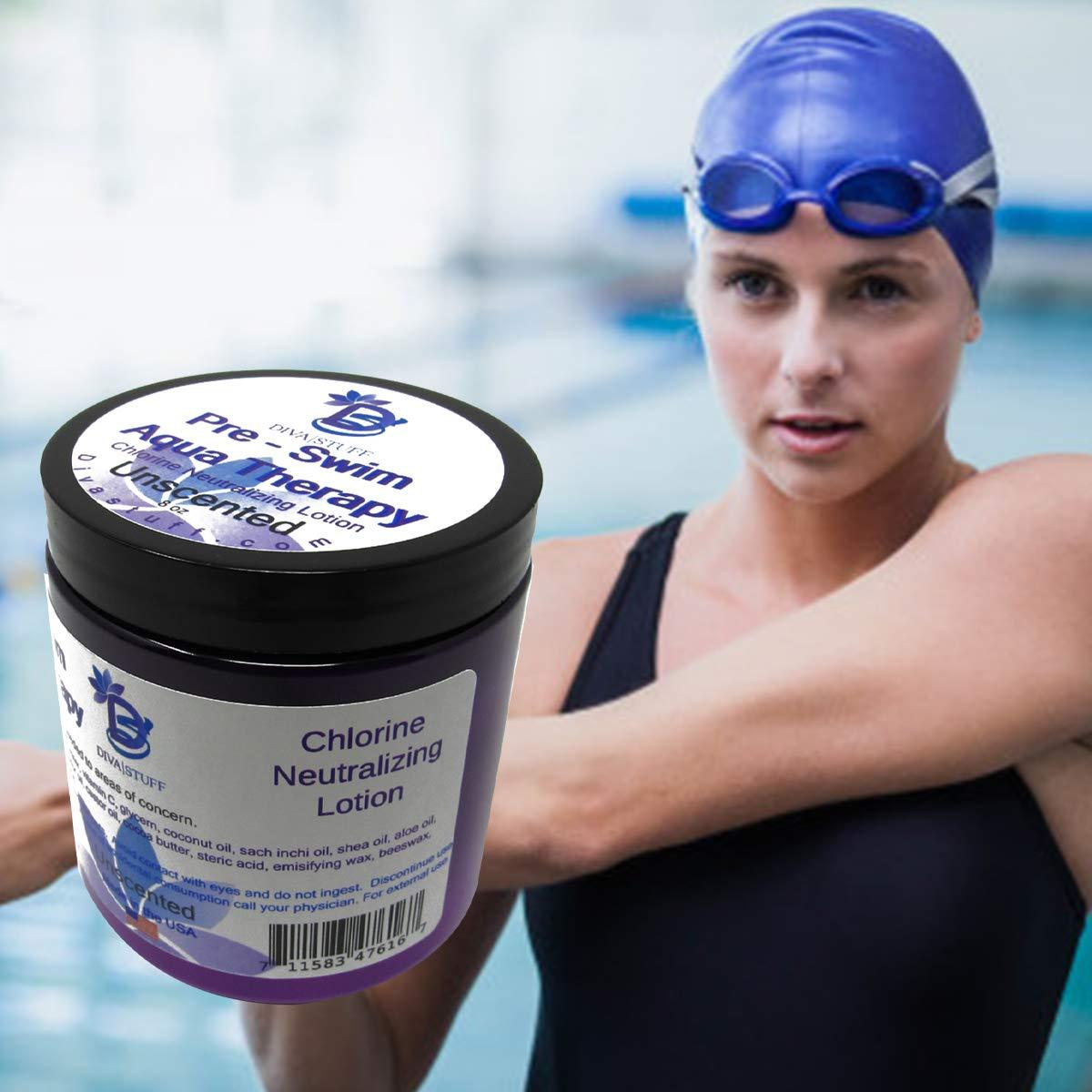 Crema Hidratante Pre-Natación Diva Stuff Neutraliza Cloro 227 g