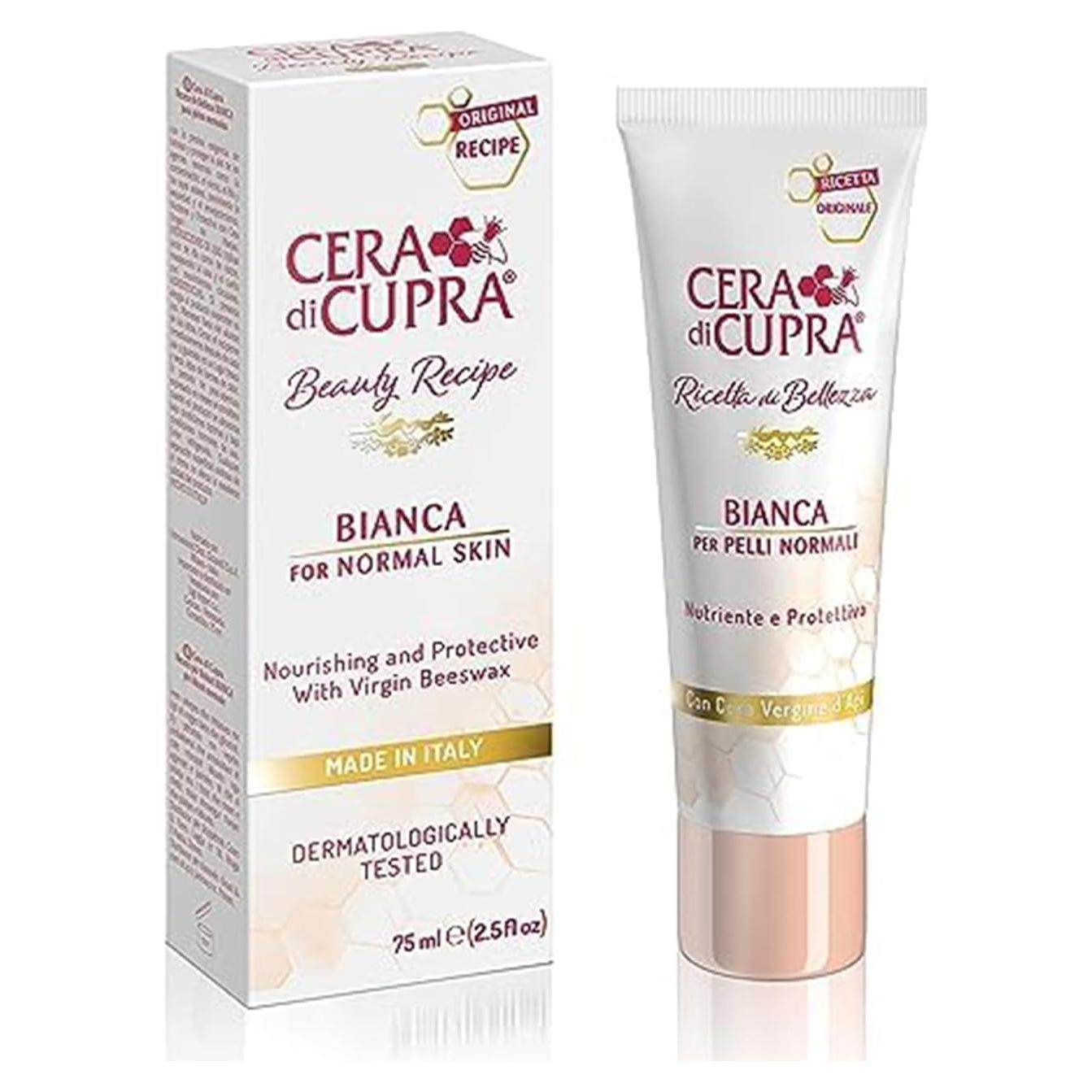CERA DI CUPRA Bianca Crema Facial Hidratante 75ml Piel Normal y Grasa