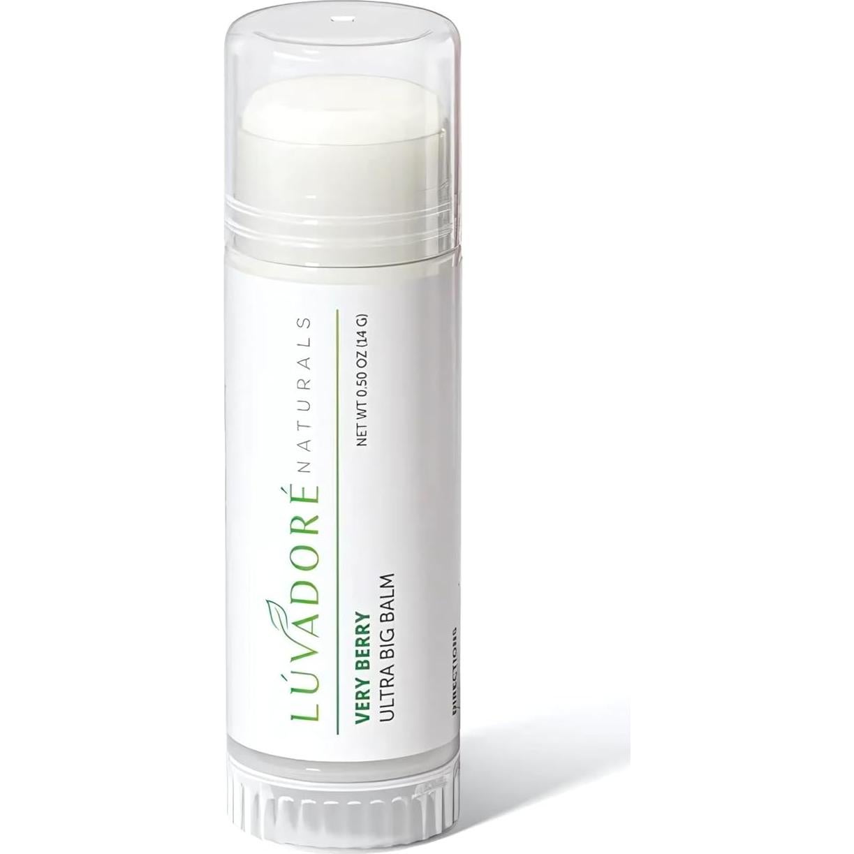 Bálsamo Labial Ultra Grande Luvadore Naturals MUY BERRY - Hidratante Natural