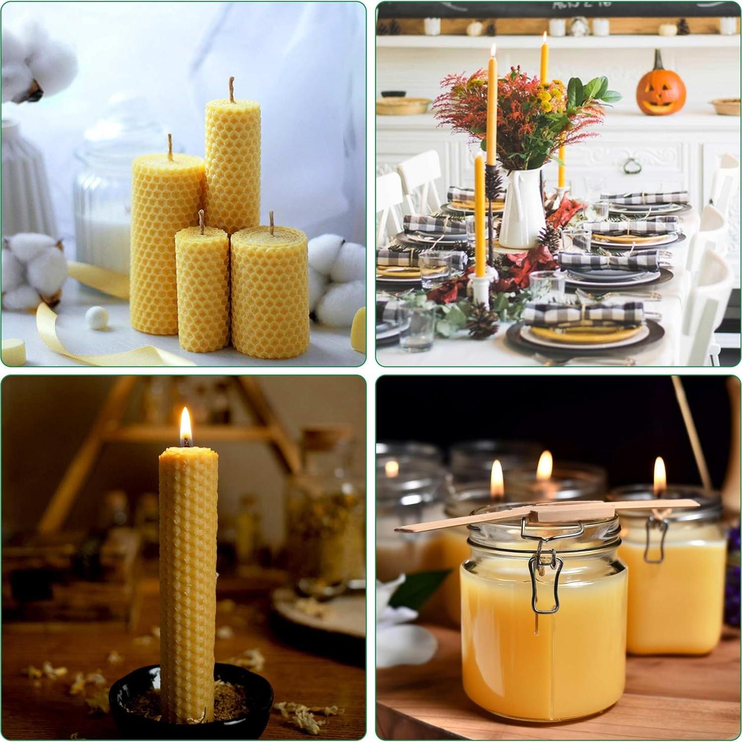 Pellets de Cera de Abeja Natural Encanlight 0.91kg Grado Alimenticio