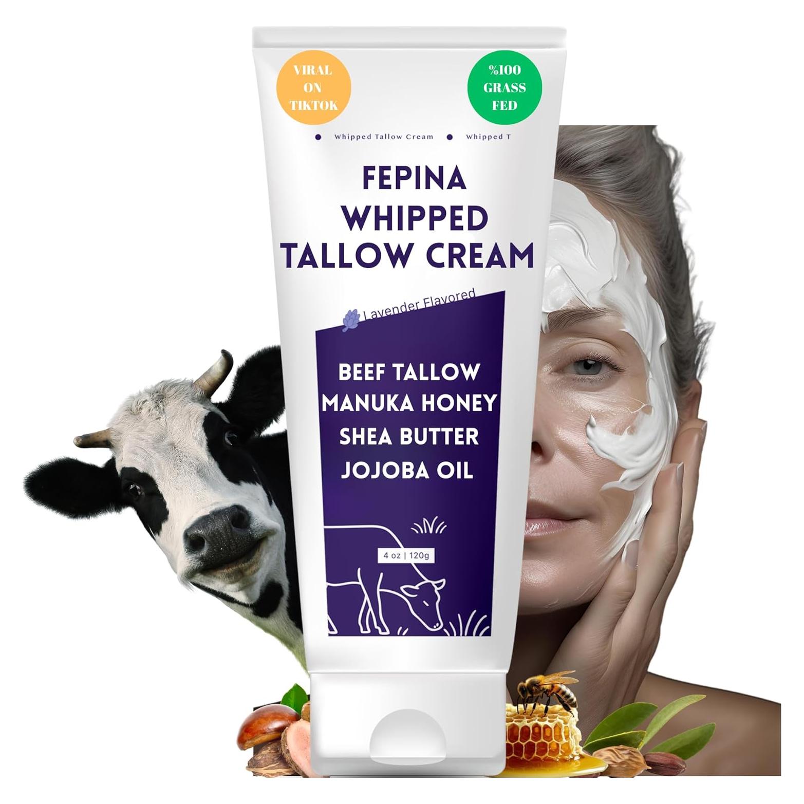 Crema de Manos Hidratante FEPINA con Sebo de Res y Karité 120g