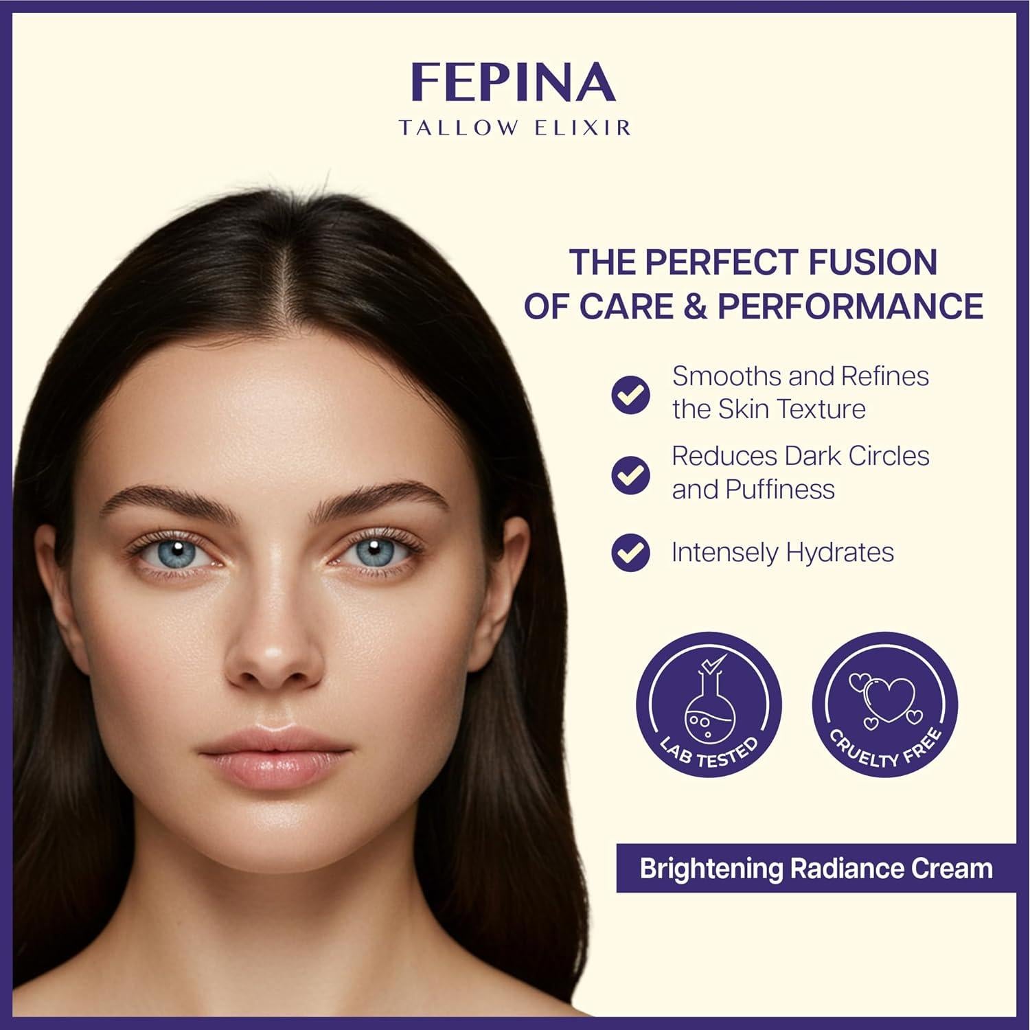 Crema de Manos Hidratante FEPINA con Sebo de Res y Karité 120g