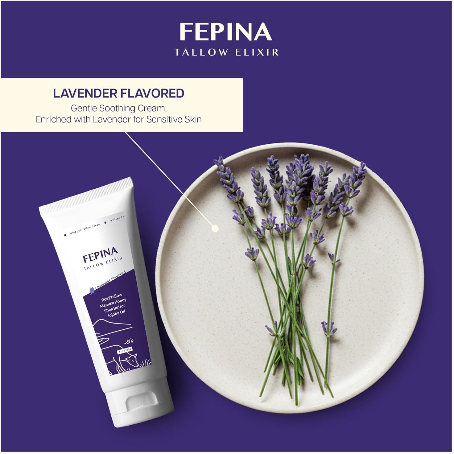 Crema de Manos Hidratante FEPINA con Sebo de Res y Karité 120g