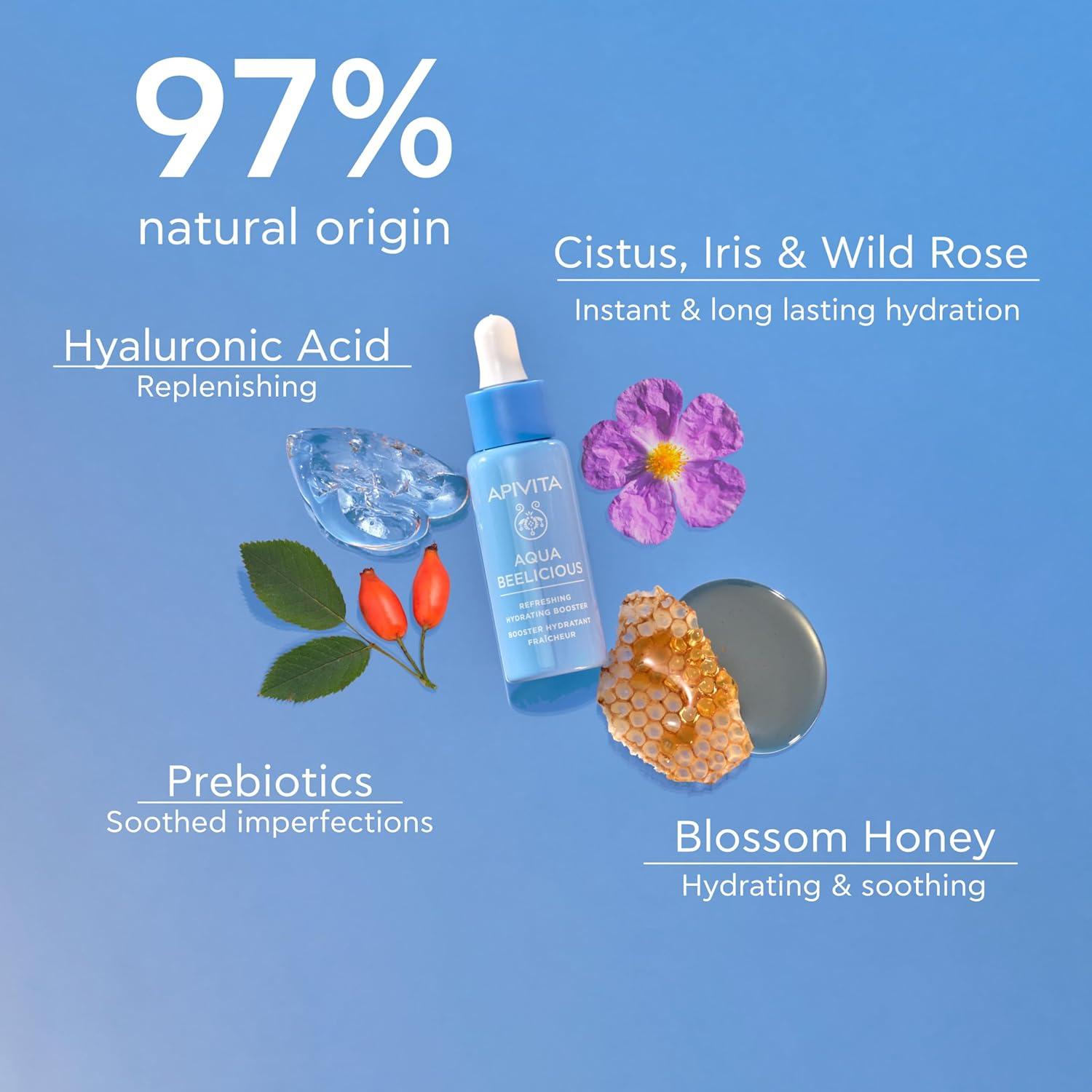 Suero Hidratante APIVITA Aqua Beelicious 30 mL con Propóleos