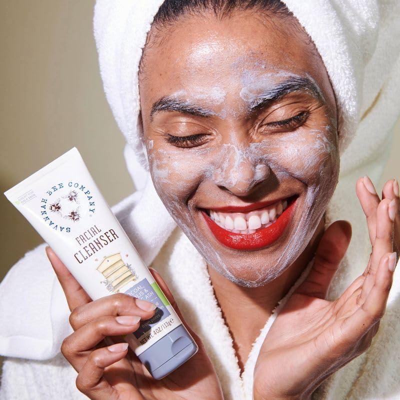 Limpiador Facial Savannah Bee 118 ml - Propóleos y Carbón