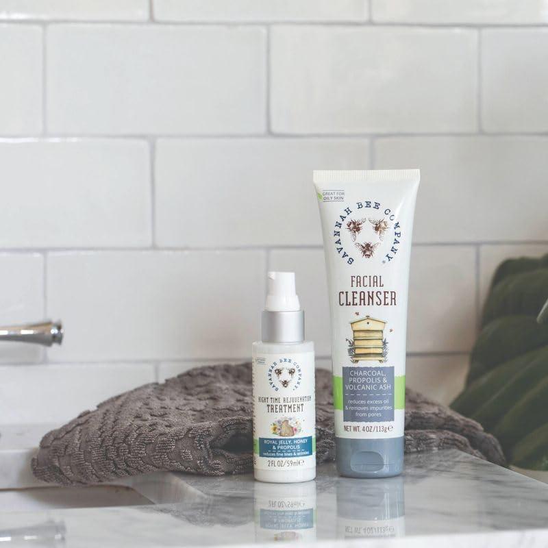 Limpiador Facial Savannah Bee 118 ml - Propóleos y Carbón