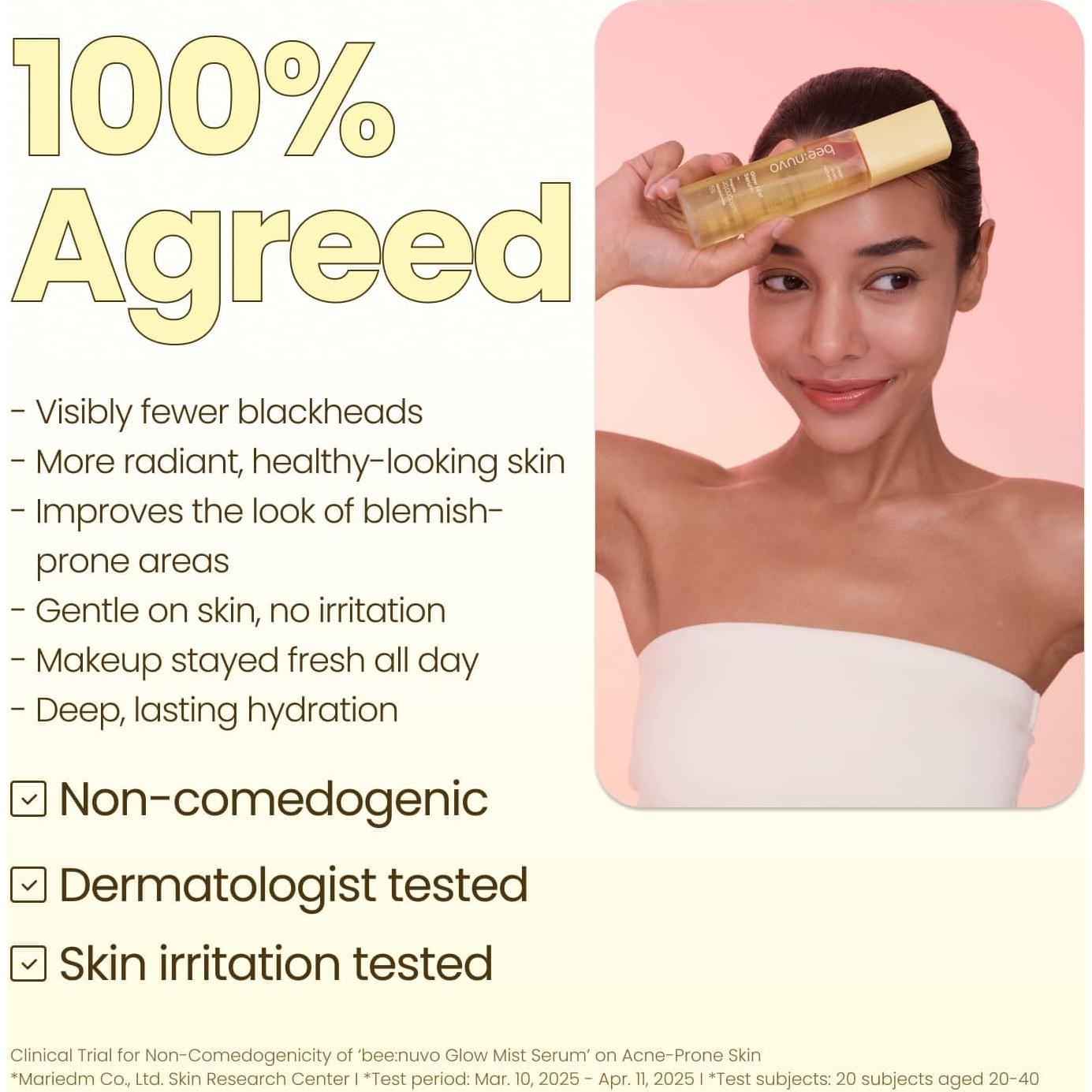 Suero Mist Brillante bee:nuvo 79.83 ml - Hidratante Piel Sensible