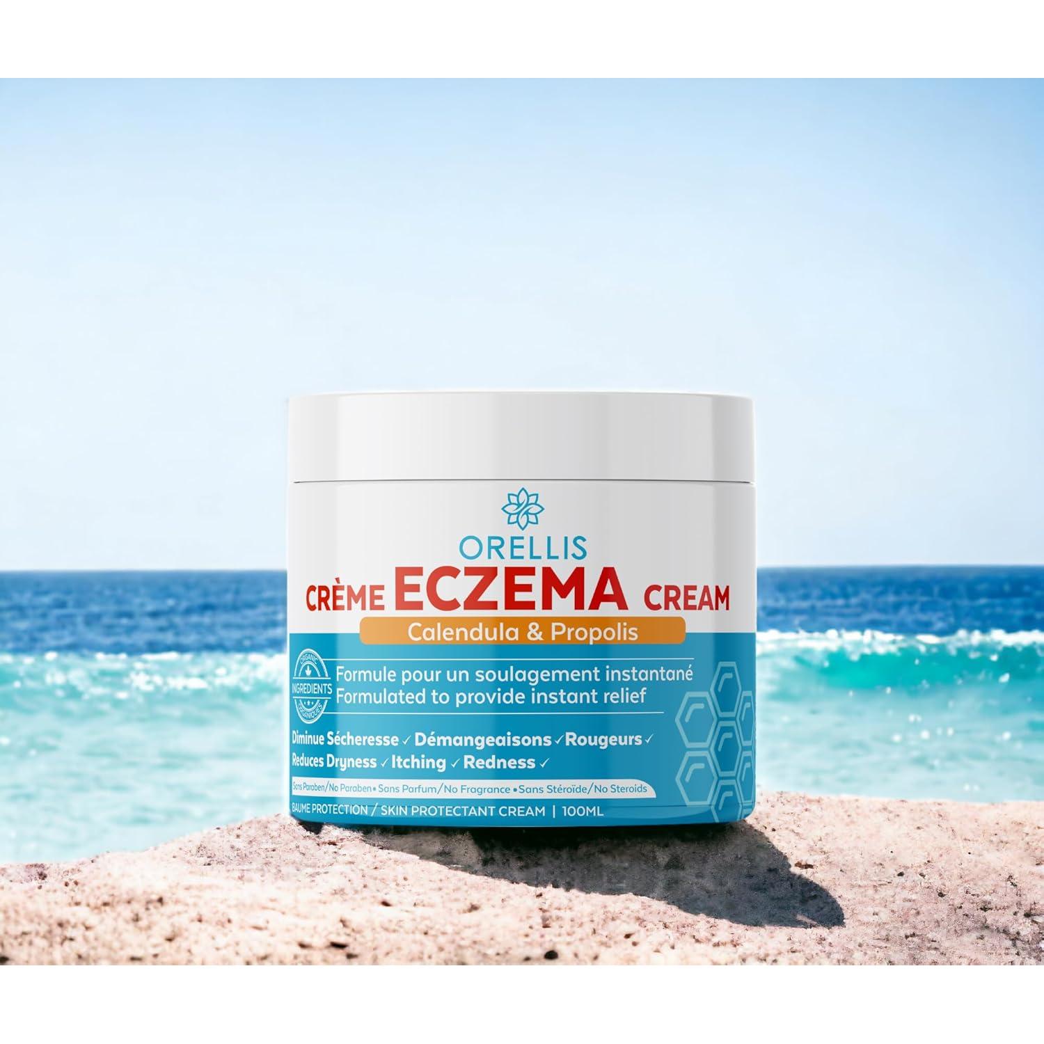 Crema Natural para Eczema Orellis con Caléndula y Propóleos