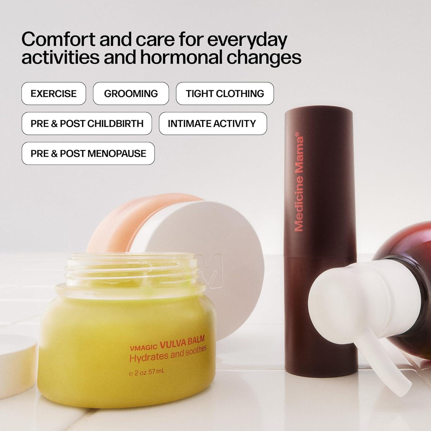 Bálsamo Orgánico para Vulva VMAGIC Medicine Mama - Hidratante Femenino 113.4 g