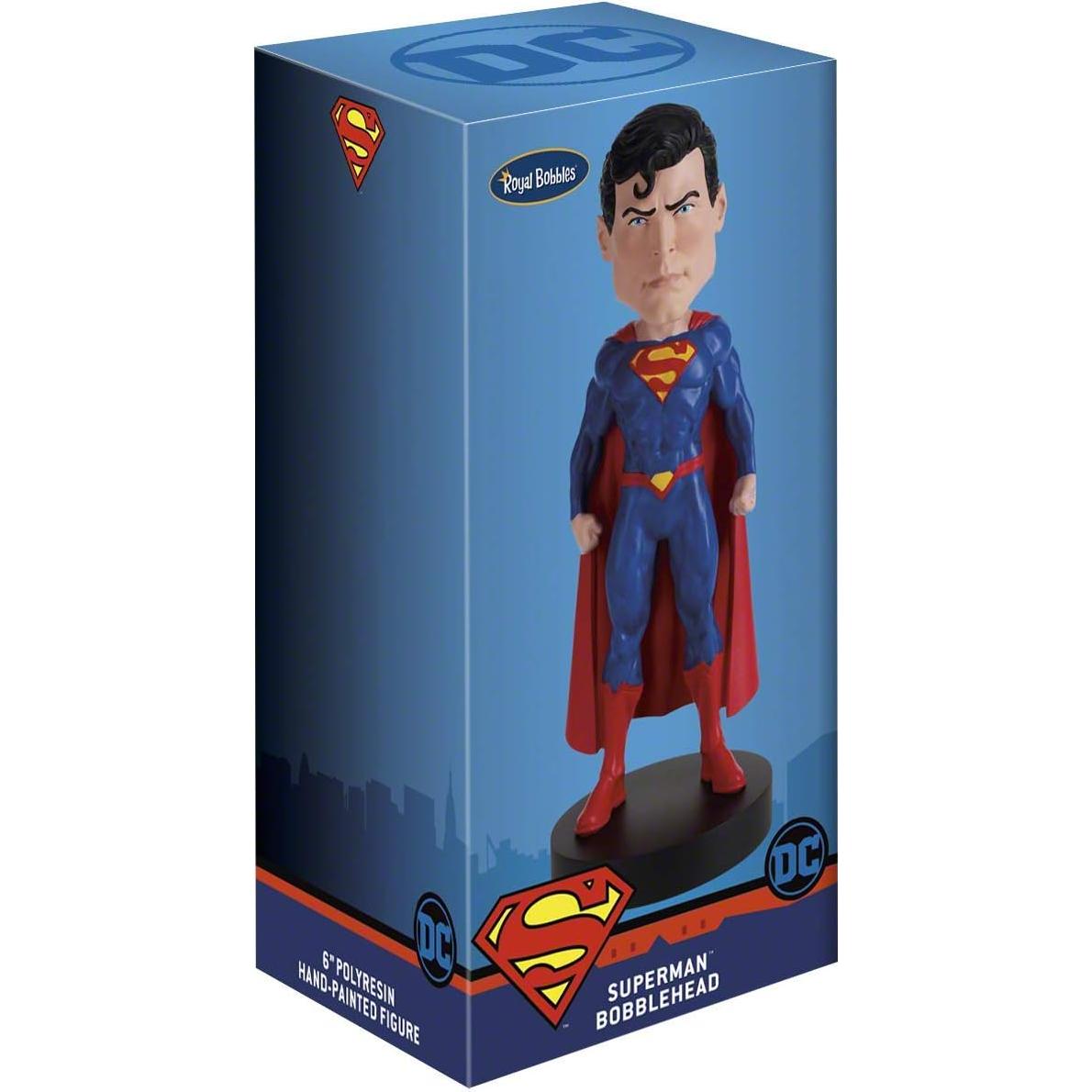 Bobblehead Superman Royal Bobbles 15.24 cm Detalle Realista