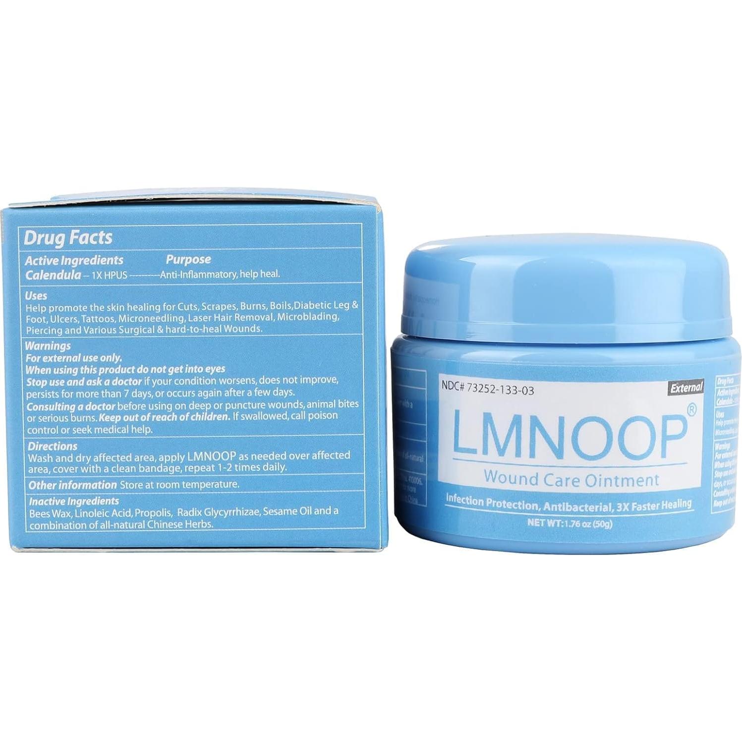 Ungüento Curativo LMNOOP 50g - Heridas, Quemaduras y Úlceras