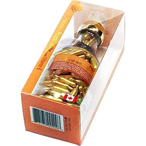 Gelcaps de Placenta de Cordero y Jalea Real con Vitamina E - 200 Unidades